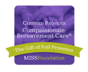 Compassionate Bereavement Care Certified Provider Badge